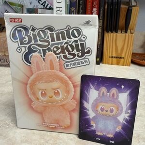 POP MART Monsters Big Into Energy Plush Pendant (Luck)